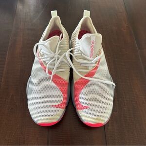 SuperRep White and Red Athletic Shoes